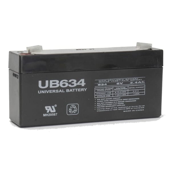 Bsc Preferred Sensaphone IMS-1000 6V 3.4Ah Alarm Replacement Battery ZZZ-D5732-A-1-161375 - main